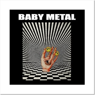 Illuminati Hand Of Baby Metal Posters and Art